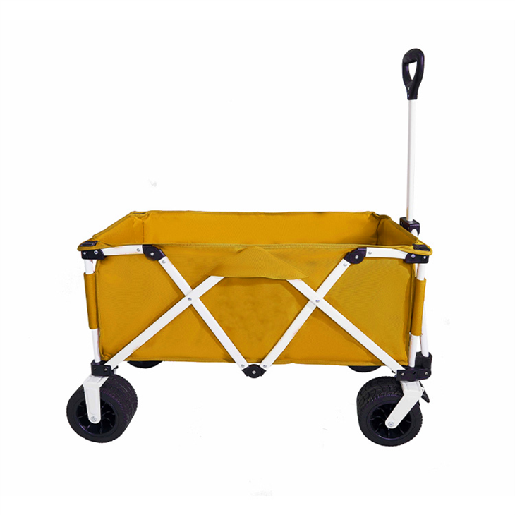 Steel Frame Collapsible Camping Folding Wagon Utility Cart